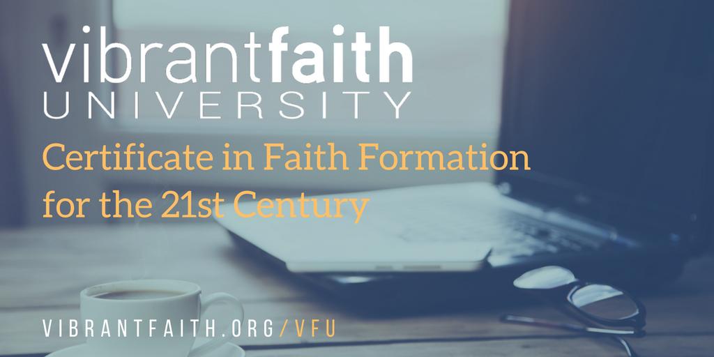 A service of Vibrant Faith generating adaptive change in the formation of faith alongside Christian communities and the leaders that serve them www.vibrantfaith.