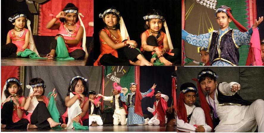 After that the small children from Maryland presented Kabaali Padibani Bandhu Padibani Thare.