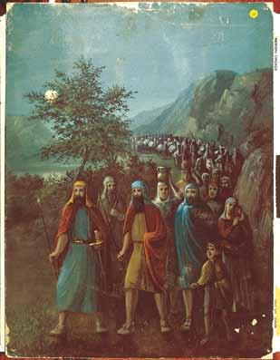 After a violent internal dispute, only 50 returned to Zarahemla (see Omni 1:27 28; Mosiah 9:1 2).