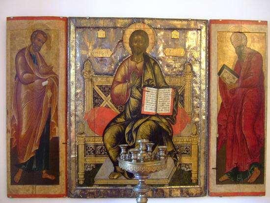 The religious art of Byzantium Intellectual, idealistic, schematic, with restrained colors and