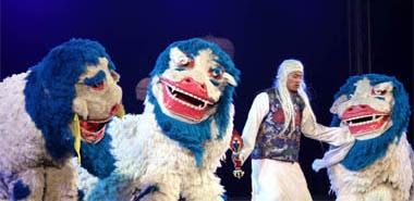22. Singhi Chham is a masked dance of Sikkim depicting the snow lion, the cultural symbol of the State. 23. Parai Attam or Thappattam is a dance in which folks beat Parai and dance to its rhythm.