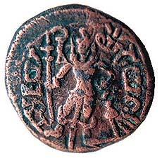 Coin of western kshatrapas The trade & mercantile activities in ancient India made the spread of this script easy in South & South East Asian countries.