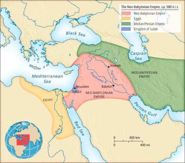 Neo Babylonia Assyrian Empire was never secure, they fought revolts across Mesopotamia throughout their reign,
