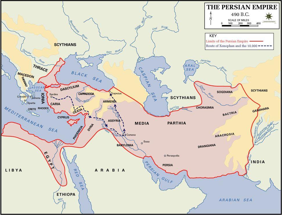 Persian Empire 539 BCE Cyrus of Persia sacked Babylon, who may have descended from Elamites.