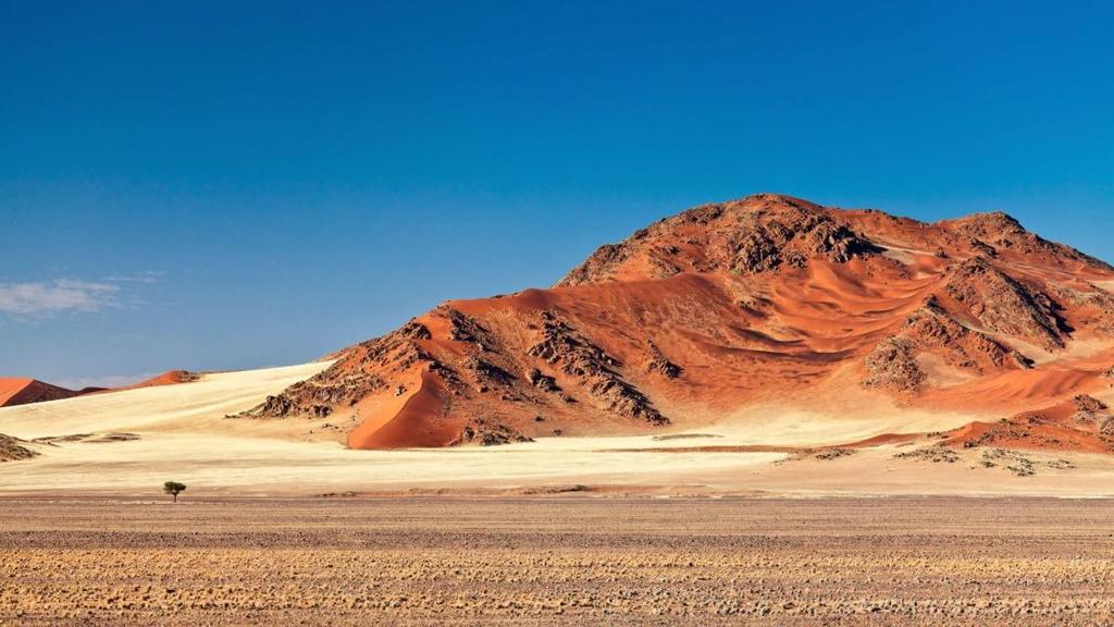Landforms Syrian Desert Saudi Arabia, Jordan, Iraq Gravel, not sand