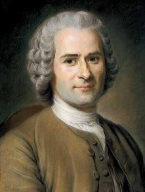 Jean-Jacques Rousseau Jean-Jacques Rousseau (b1712-1788) French philosopher Beliefs: Man was naturally good, but society corrupted nature of man The Social Contract (1762) Divine right monarchies
