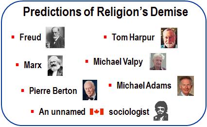 I. The Religious Situation People observing the Canadian scene between 1960 and 2000 were virtually unanimous in viewing organized religion as being in irreversible decline.