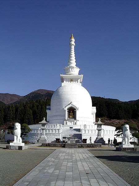 1) These stupas have spread