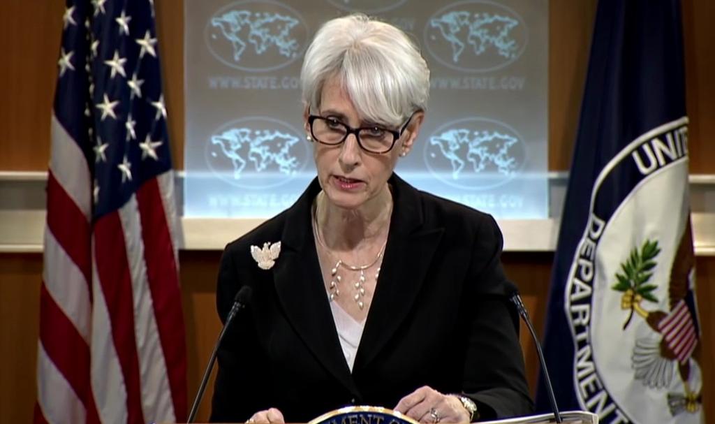 As you all know, we have a special guest at our briefing today, Under Secretary Wendy Sherman.