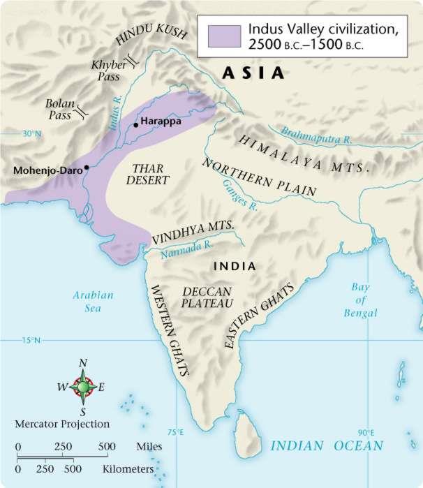 Chapter 3, Section 1 Geography of the Indian Subcontinent The Indus Valley is located on the subcontinent of India.