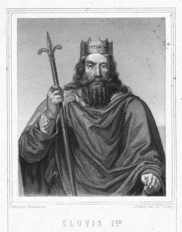 Kingdom of the Franks Clovis 481 511 converts to Christianity in 496 in order to gain support from the Pope and the Catholic church