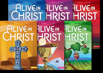2. Our Sunday Visitor Alive in Christ Is used for First Grade through Fifth Grade classes.