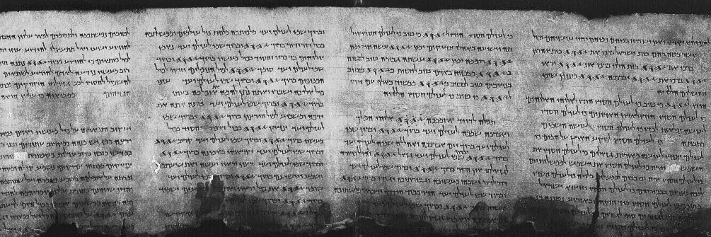 2000 year of copy of Psalms http://www.ibiblio.org/expo/deadsea.scrolls.exhibit/full-images/psalm-b.gif And they brought his shirt with false blood upon it.