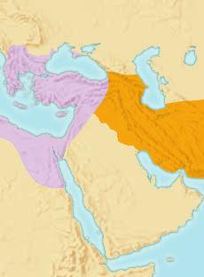 Caspian Sea Baghdad Persian Gulf ARABIAN PENINSULA YEMEN Islam, one of the world s major religions, began in the Arabian Peninsula. 1. Which empire was located north and west of the Arabian Peninsula?