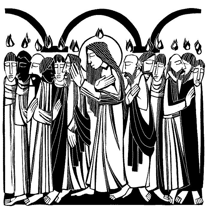 Psalm of the Day: 51b on page 87 Lesson: Acts 2:1-21 (NIV) 1 When the day of Pentecost came, they were all together in one place.