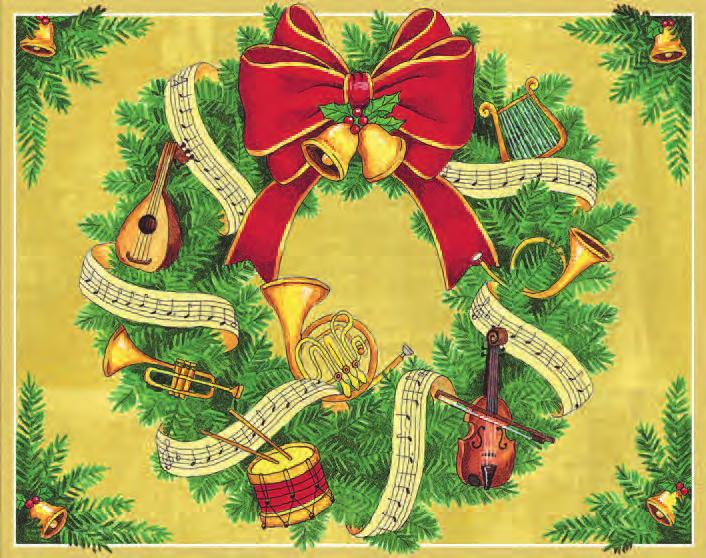 May your Christmas be filled with music