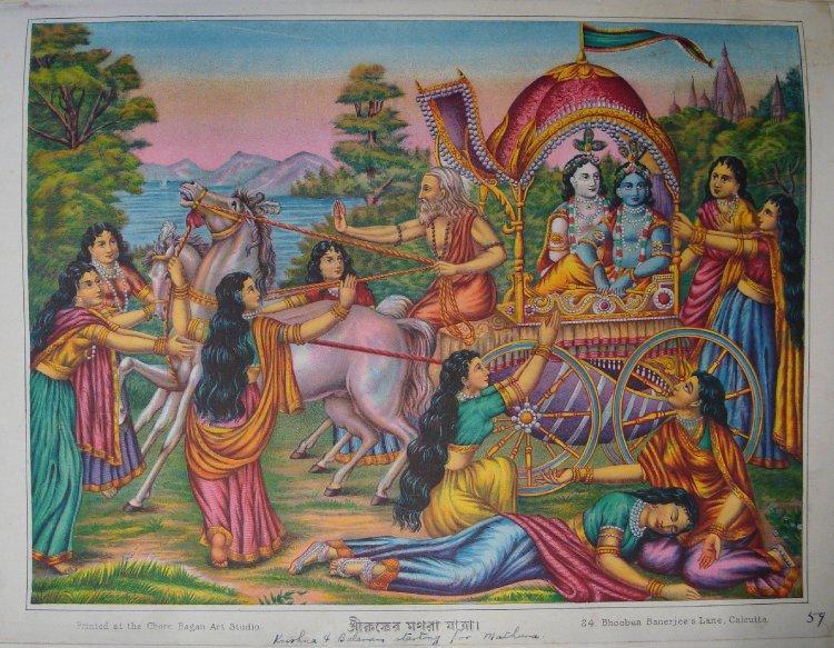 You seem to be Krura and not Akrura! King Kamsa sent Akrura to bring Lord Krishna from Brindavan to Mathura.