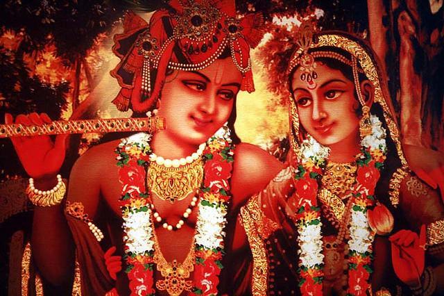 Krishna s relationship with Gopikas is true Love and not Lust Normally the worldly people consider Krishna's relationship with Gopikas as lust and not as love.