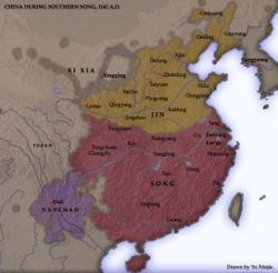 The Jin Dynasty was founded in what would become northern Manchuria by the Jurchen tribal chieftan Wányán Āgǔdǎ in 1115.