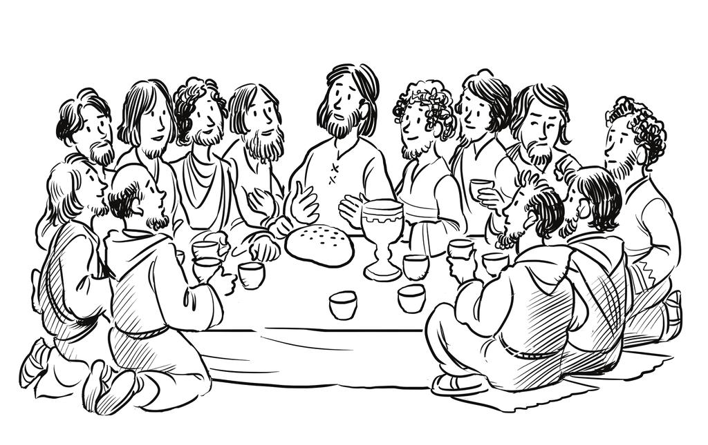A Special Meal for Jesus and His Disciples, 2015, Faith Alive Christian Resources.