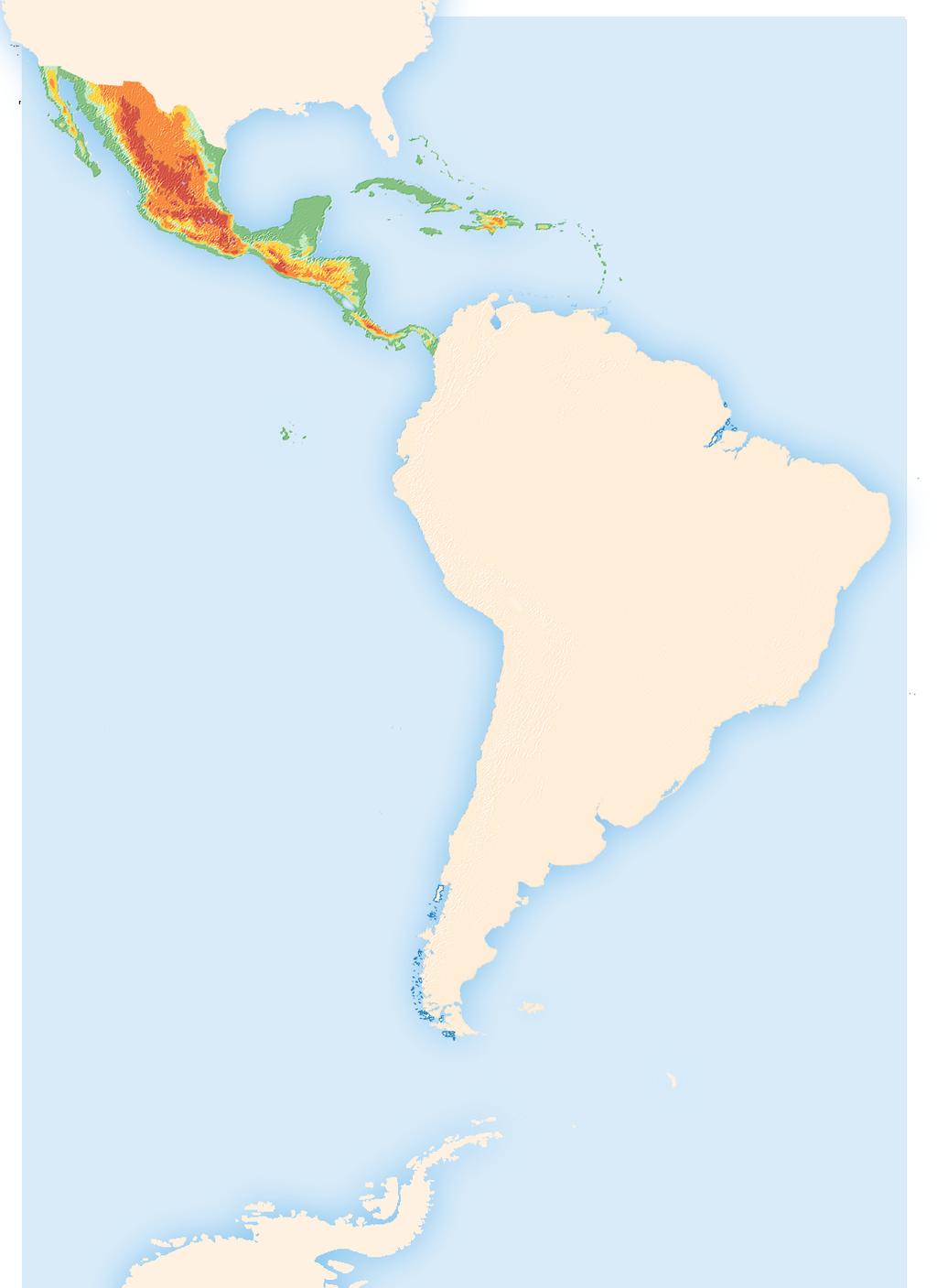 Physical Features of Central America Climate