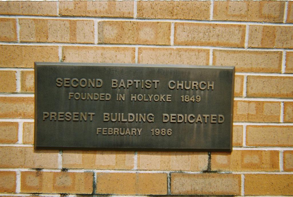 The Constitution of Second Baptist Church 589 Granby Road