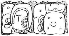AHKAL MO NAHB I Fourth in the known Palenque sequence a-ku-al MO NA:B, Turtle Macaw Lake? Drawing, transcription, and translation after Martin and Grube (2008).