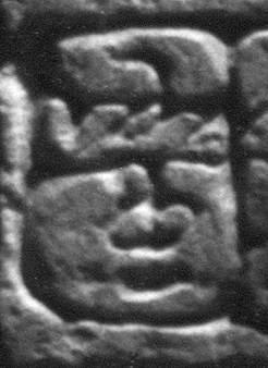 This is the kind of verb we expect to see on monuments of this type, which seem to have served as funerary memorials. The glyph on the right (Figure 109c) probably reads OCH-ja, ochaj, entered.