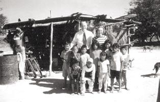 118 The Religious Educator Vol 6 No 2 2005 The Claytons and a group of Nivaclé children in front of a typical home in Abundancia; all photos courtesy of Kathy K. Clayton. him.