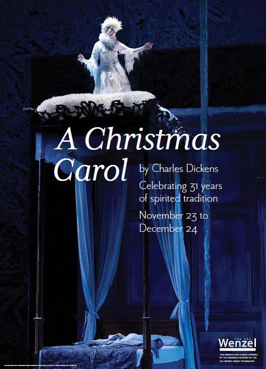 Visual Story for the Relaxed Performance of A Christmas Carol at Saturday December