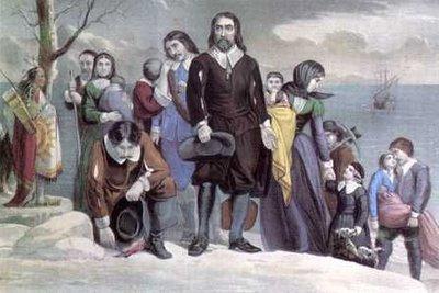 When the Pilgrims and strangers got to America, it was winter and there were no food