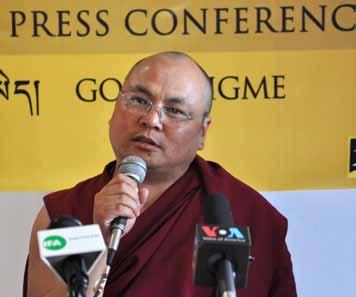NEWS FROM TIBET & EXILE Golog Jigme Speaks About His Arrest and Escape from Chinese Prison Golog Jigme, a Tibetan political prisoner and social worker, who recently escaped to India from Tibet, spoke