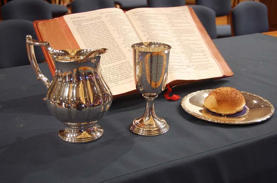 11 Kim: Second Sacrament Lord s Supper [[slide]]communion table image [[end slide]] The second sacrament is the Lord s Supper.