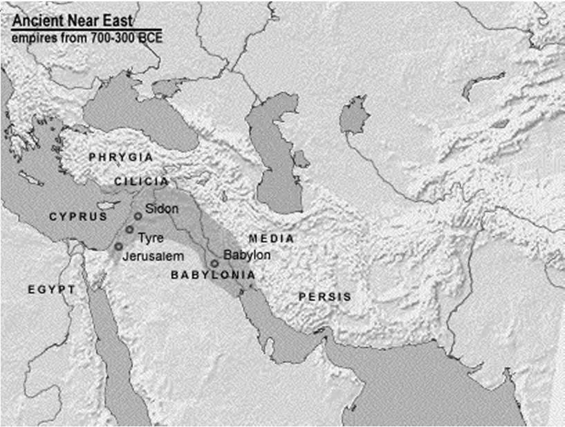 Babylonian Empire (609-539 BCE) The Exile (586-538 BCE)