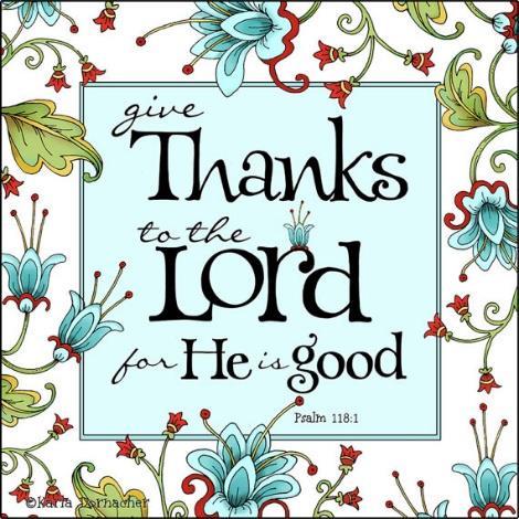 PASTOR S POST : Give Thanks Unto the Lord! November 20, 2016 Dear members and friends in Christ: Oh give thanks unto the Lord, for He is good. His steadfast love endures forever.