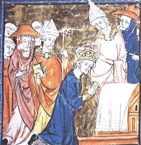 Conflict Between East and West Refusing to recognize Irene's reign, Pope Leo III crowned Charlemagne as Holy Roman Emperor. Irene reigned for five years, from 797 to 802.