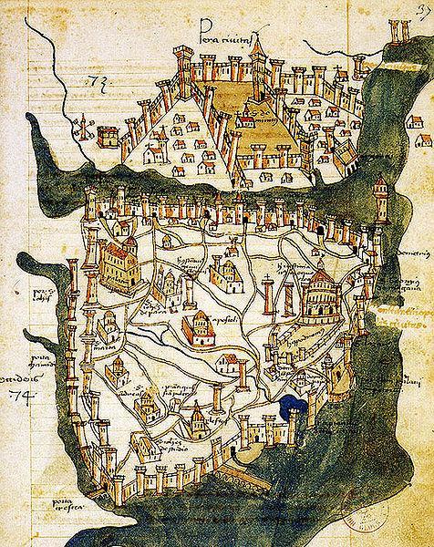 Why was Constantinople so successful? It was located in the center of a trade route from Africa to the Balkans and Europe to the East, making it Europe s busiest marketplace.