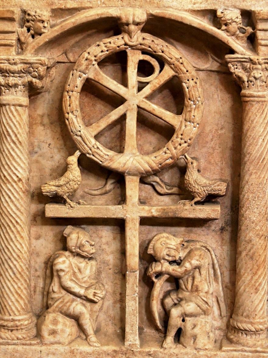 Whatever may be thought of the dream, the fact remains that Constantine s soldiers did go into battle into battle with the Chi- Rho monogram on their shields.
