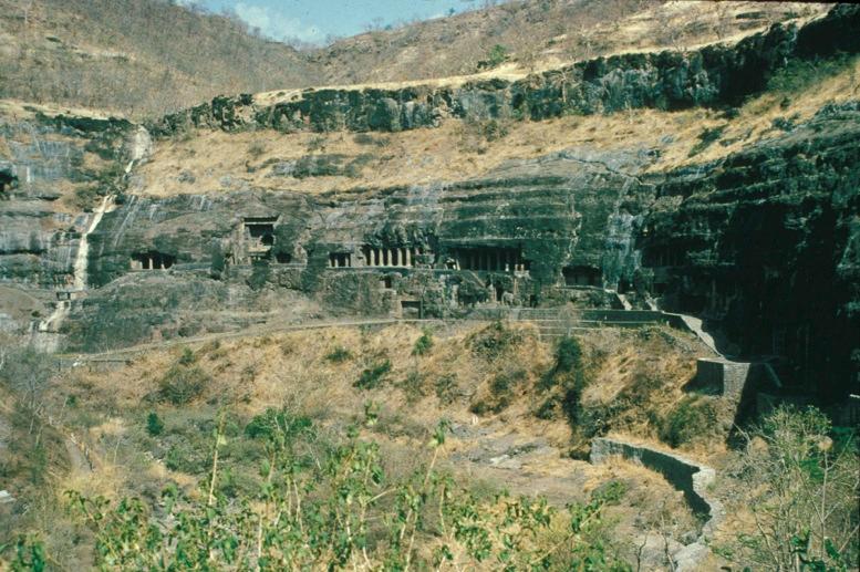 Ajanta contains two types of spaces: Residence