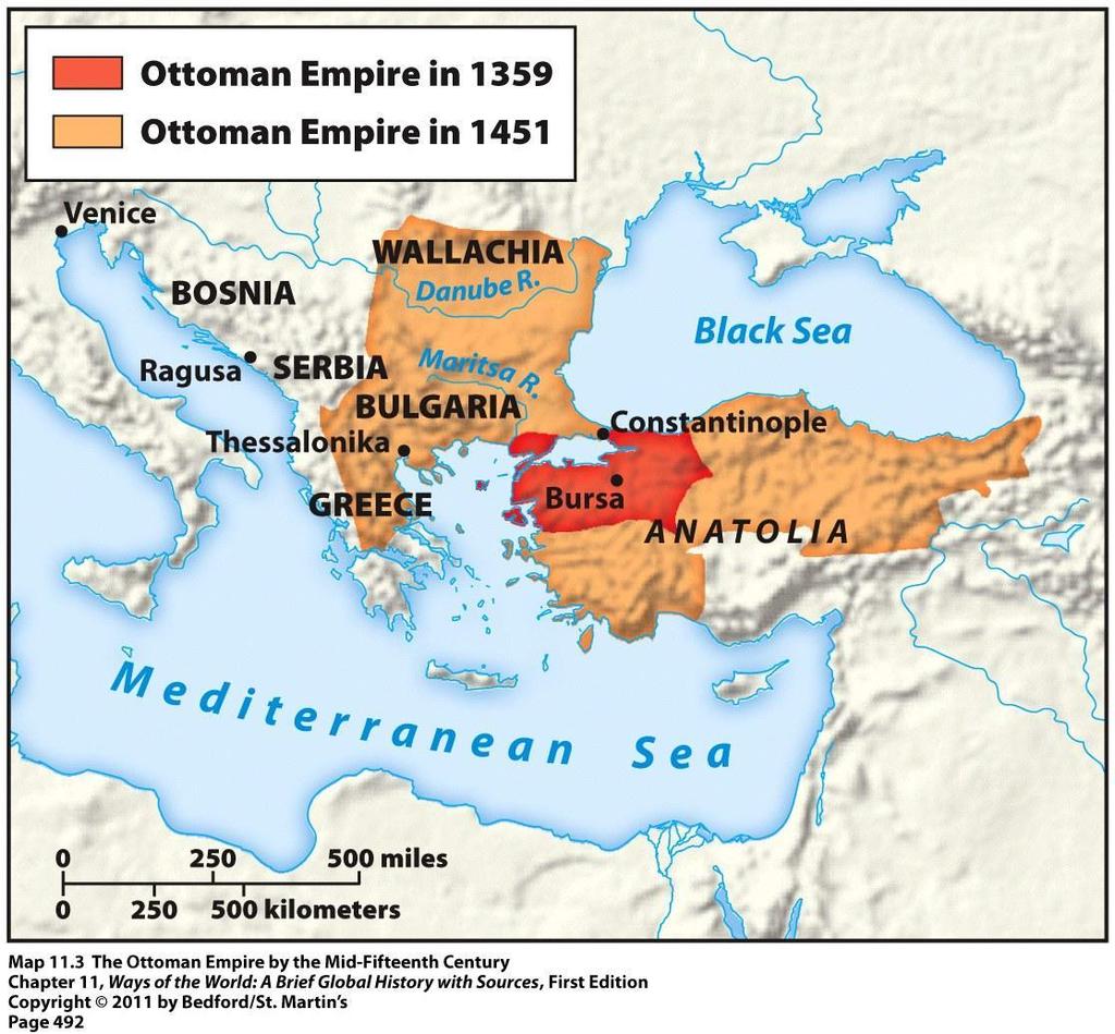 Anatolia Modern-day Turkey Was governed by Byzantine Empire at the time Filled with Christian & Greek-speaking people