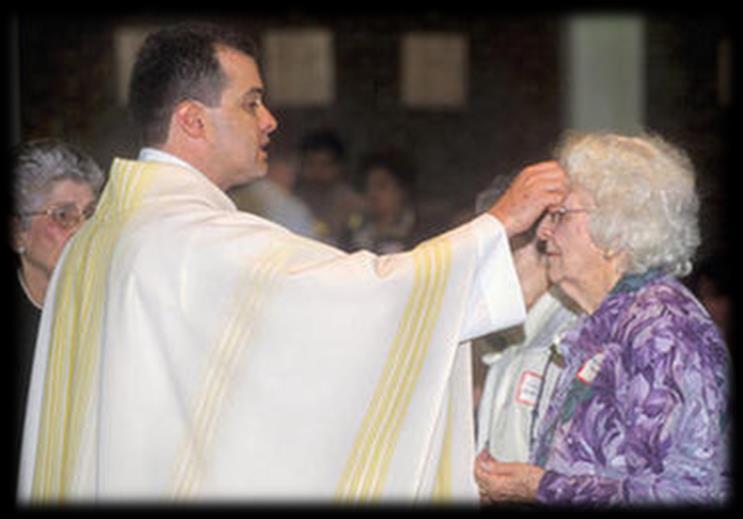 Rite of Anointing Introductory Rites Liturgy of the Word Litany or Prayer of the Faithful Laying