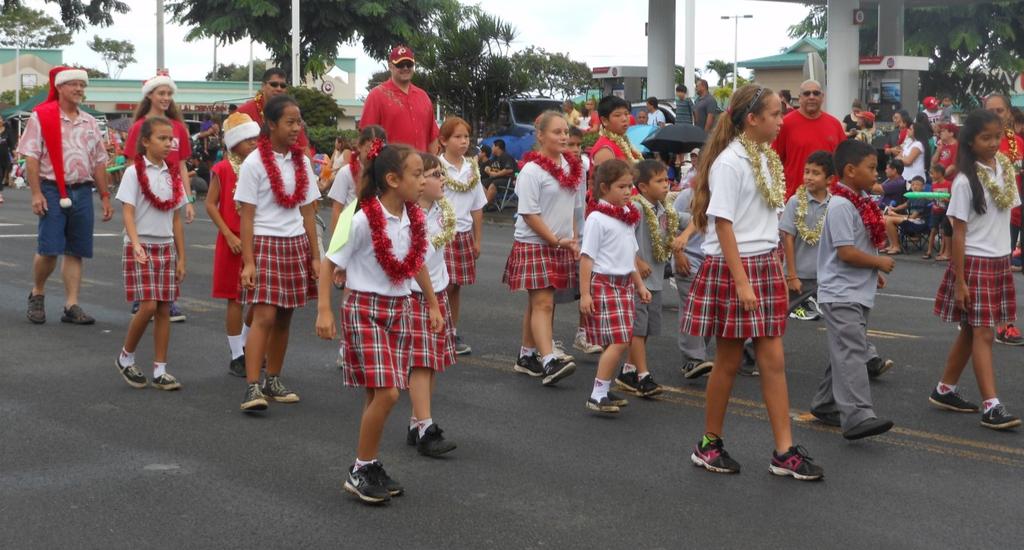 BRAVO! St. Ann Model School s Choir performed at their first public appearance on December 5th at St.