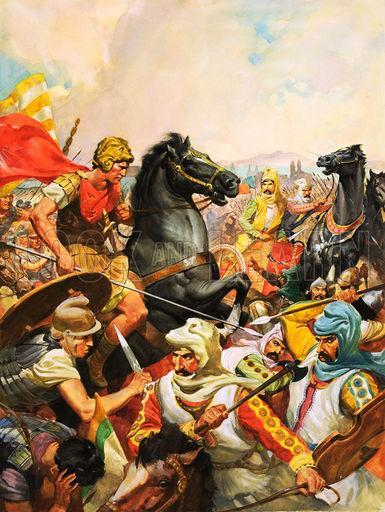Alexander Defeats the Persians From Egypt, Alexander marched into what is now Iraq.