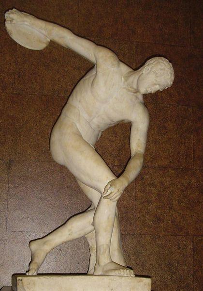 Document 8: Myron's famous marble sculpture of The Discus Thrower