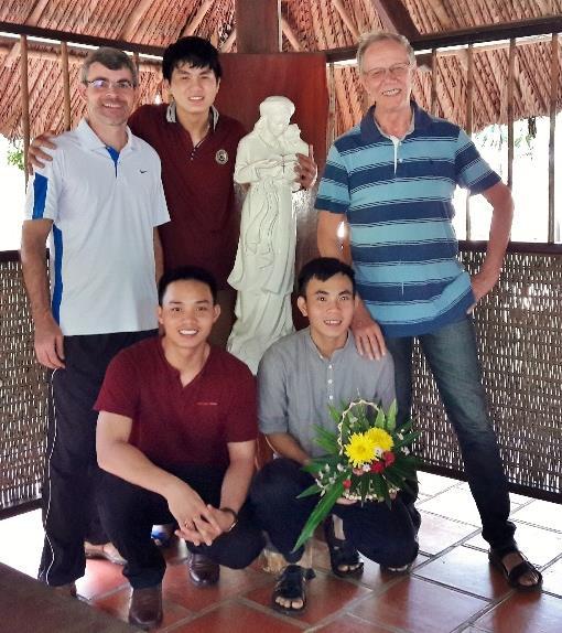 Candidacy in Saigon During the month of April and May we have had several group of young men in Marist formation living with us for a short community experience, and helping in several