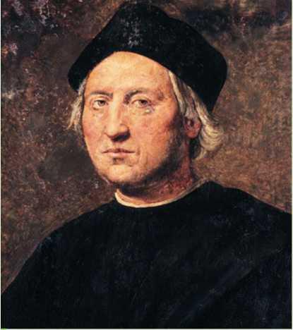 Christopher Columbus, by Ridolpho Ghirlandio.