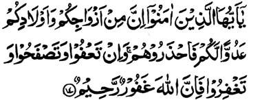 But if you turn away, then the duty of Our messenger is only to convey the message clearly. 13. Allah!
