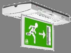 Emergency lighting tests The different mandatory tests are controlled by KNX communication objects The test sequence is subsequently monitored by KNX communication objects, and the results are