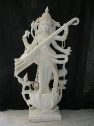 SARASWATI STATUE Asthetically Carved Goddess Saraswati Ji