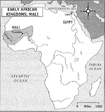 KINGDOM OF MALI (1240-1400) In 1240, the people of Mali conquered the old capital of Ghana and established a new empire.